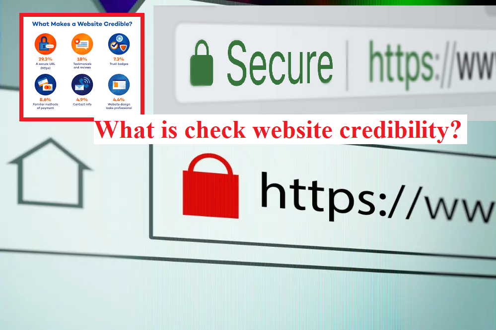 What is check website credibility?