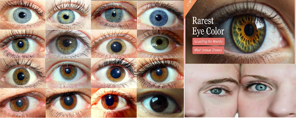 colour eyes are the rarest