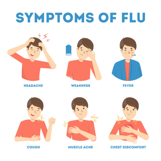 symptoms of the flu