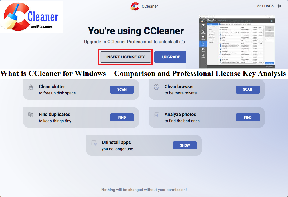 What is CCleaner for Windows – Comparison and Professional License Key Analysis